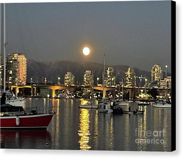 Flickering - Canvas Print
