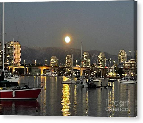 Flickering - Canvas Print